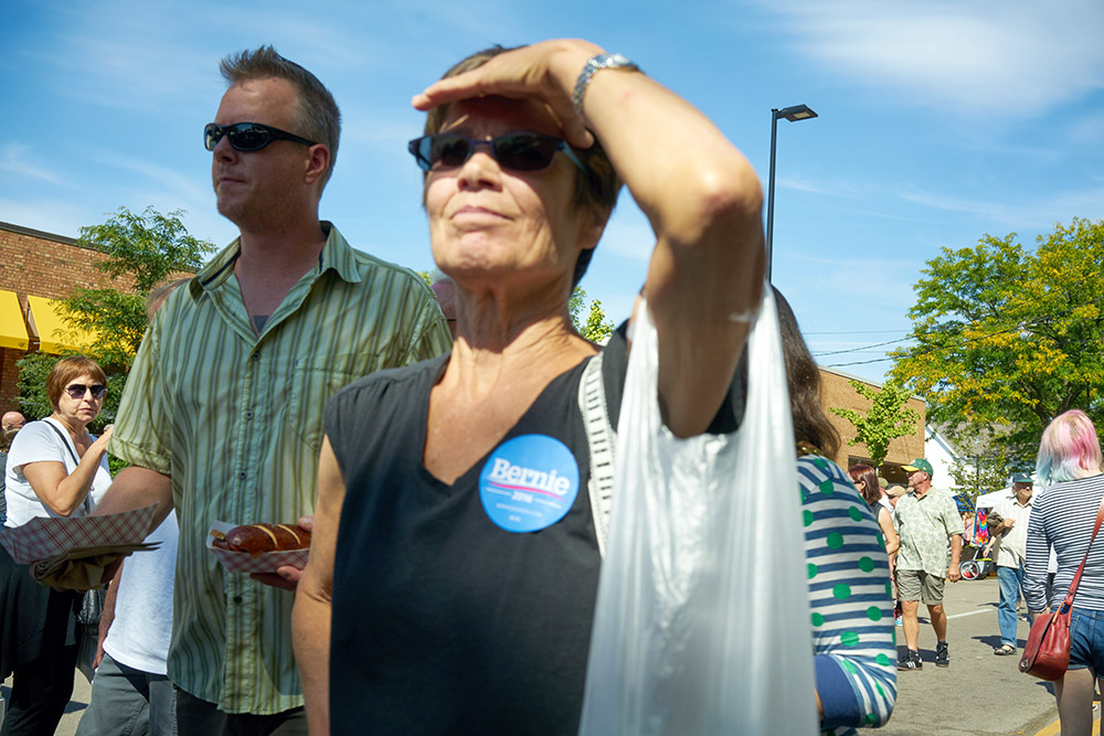 Feel The Bern Madison, WI Willy Street Festival 2015