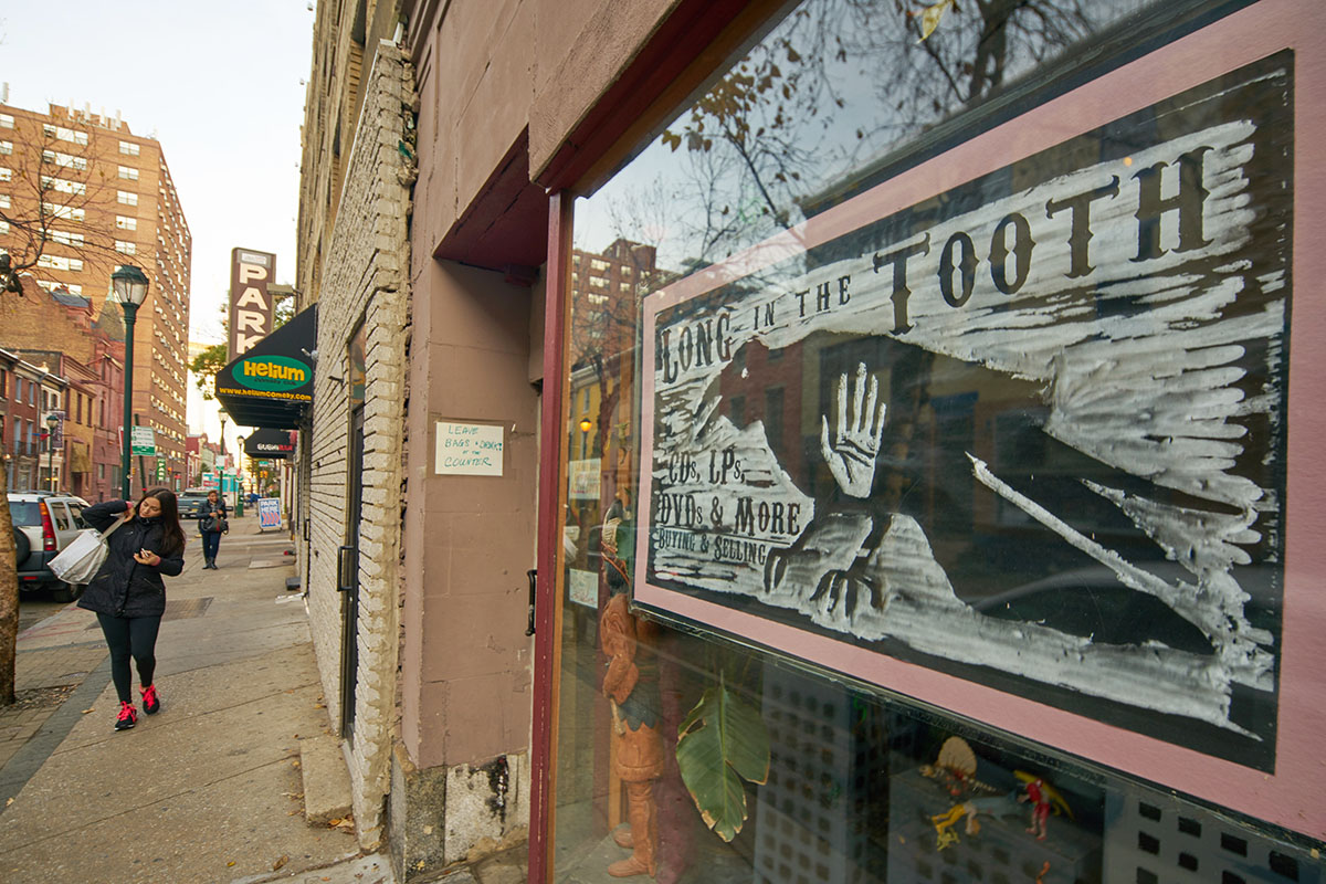 Philadelphia, PA Long in the tooth records Black Friday morning 27 November 2015