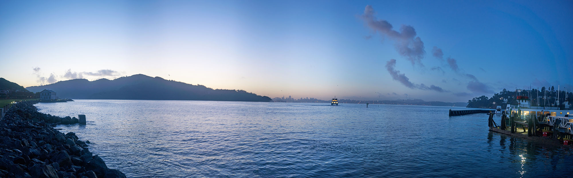 Tiburon, California Morning Light December 2015