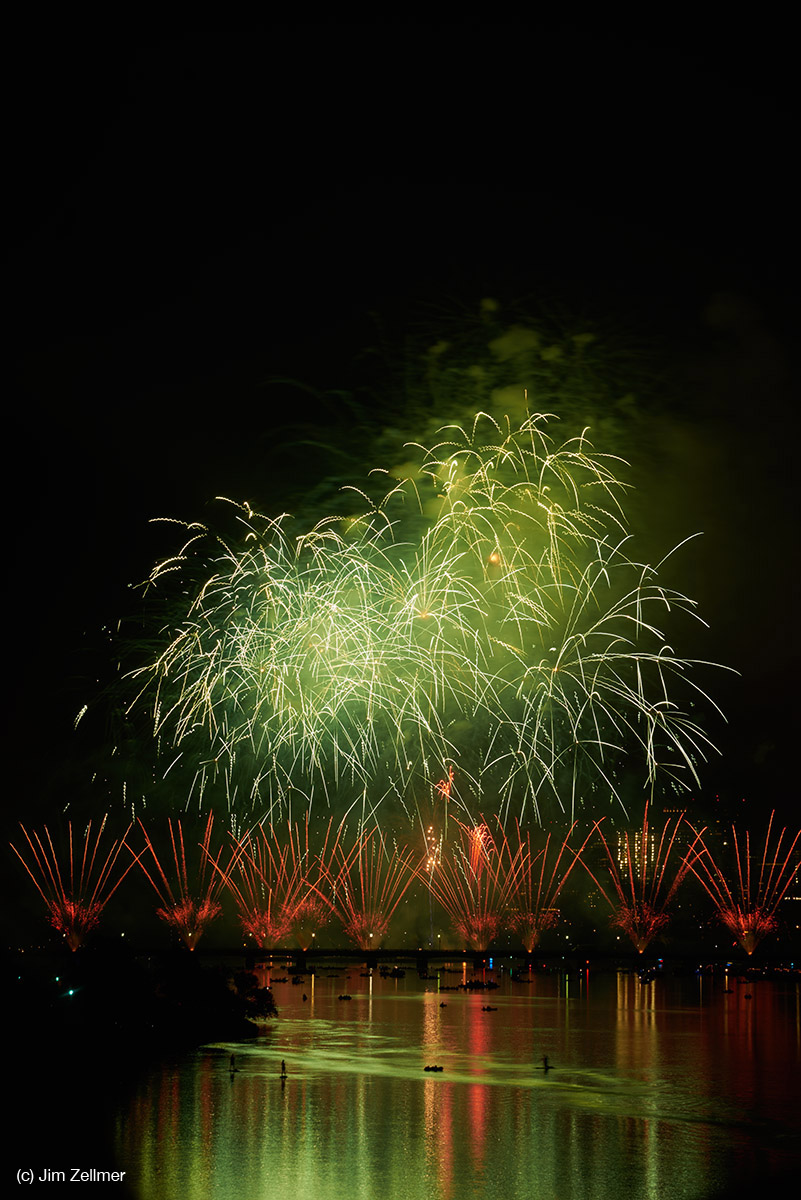 Boston, Massachusetts Fireworks July 4, 2015 by Jim Zellmer