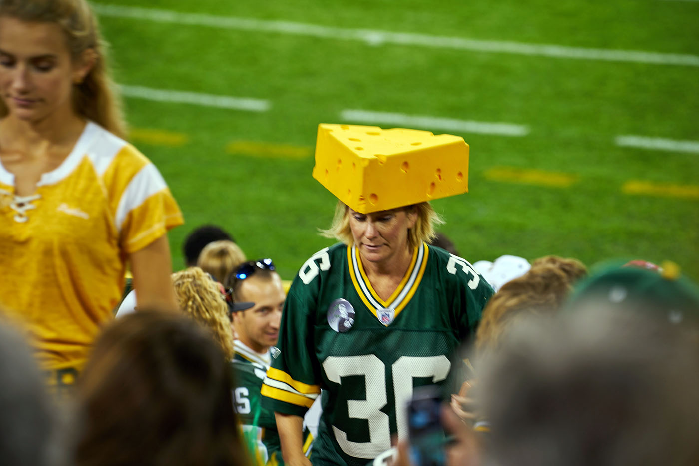 Saints vs. Packers Lambeau Field Green bay, WI September 2015