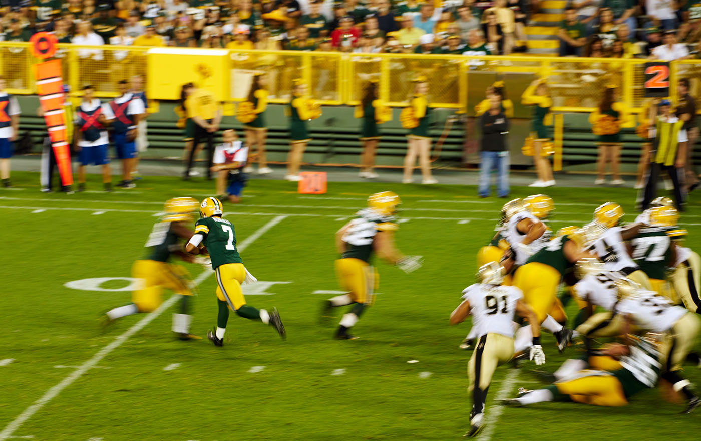 Saints vs. Packers Lambeau Field Green bay, WI September 2015