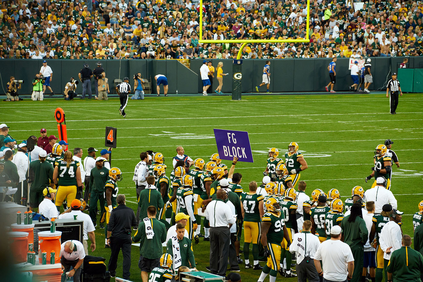 Saints vs. Packers Lambeau Field Green bay, WI September 2015