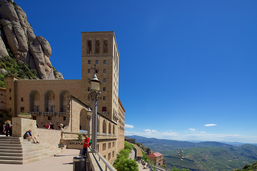 Montserrat near Barcelona, Spain