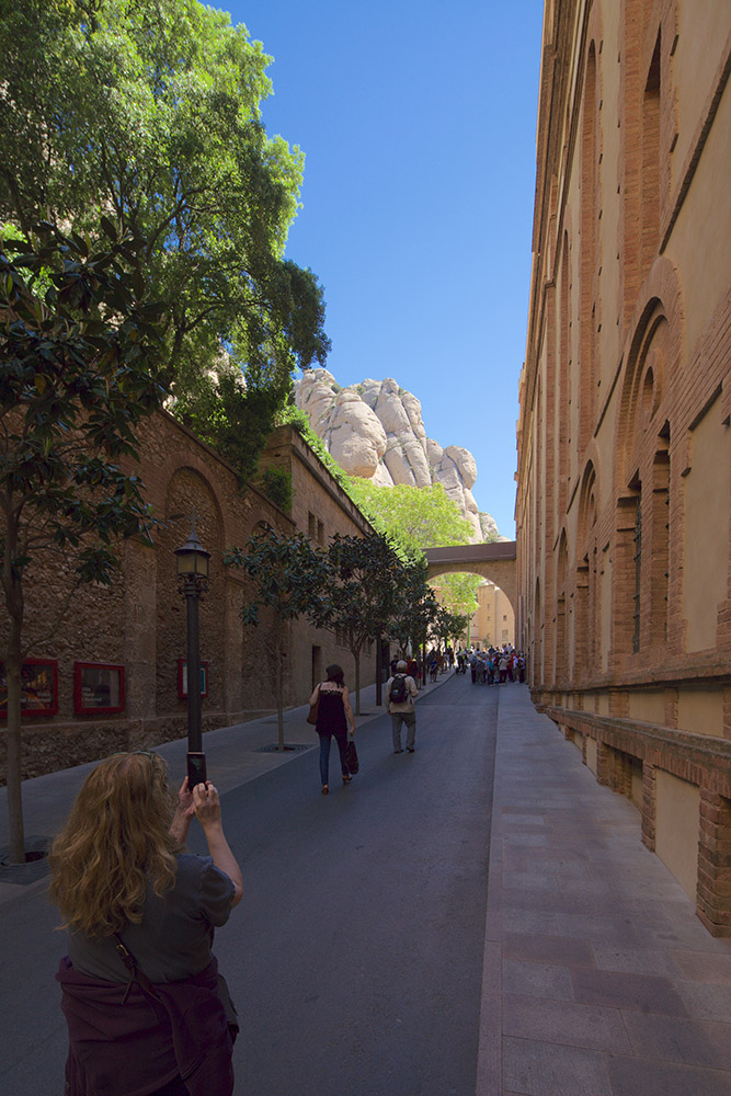 Montserrat near Barcelona, Spain