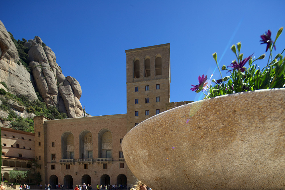 Montserrat near Barcelona, Spain